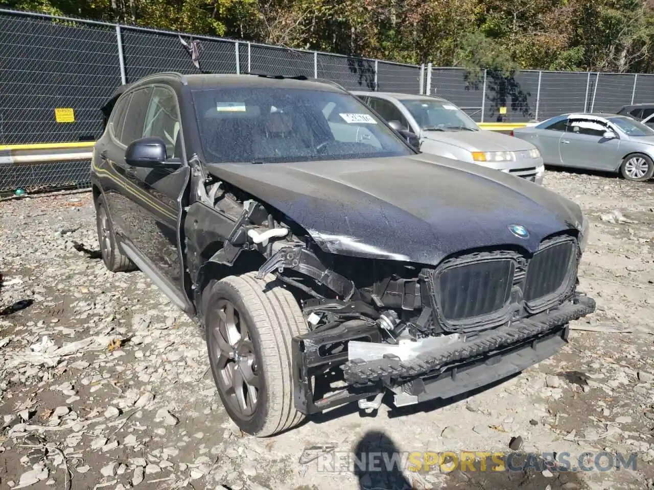 1 Фотография поврежденного автомобиля 5UX43DP06N9J82181 BMW X3 2022