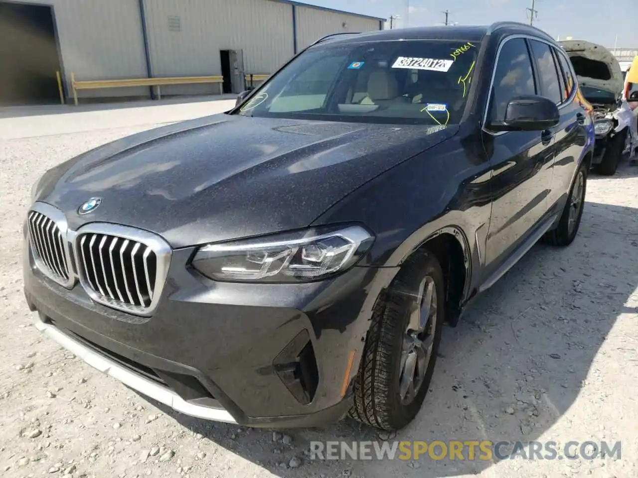 2 Фотография поврежденного автомобиля 5UX43DP07N9J09661 BMW X3 2022