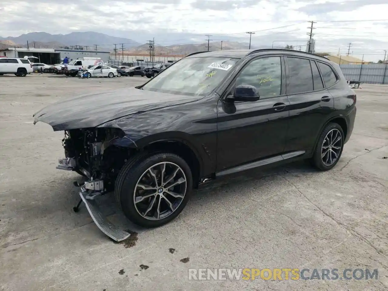 2 Фотография поврежденного автомобиля 5UX43DP07N9L42150 BMW X3 2022