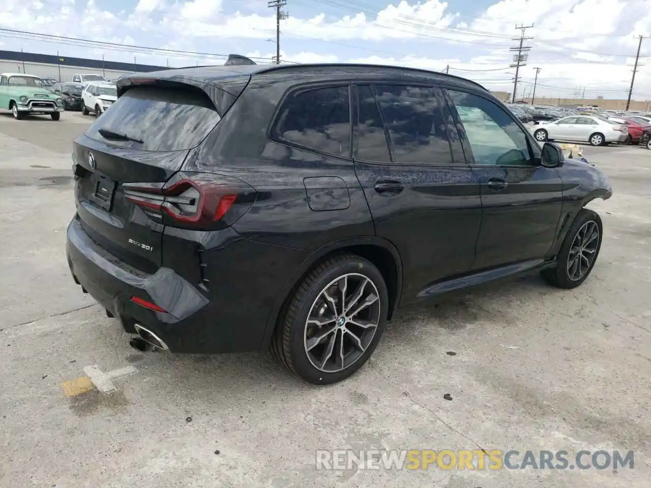 4 Фотография поврежденного автомобиля 5UX43DP07N9L42150 BMW X3 2022