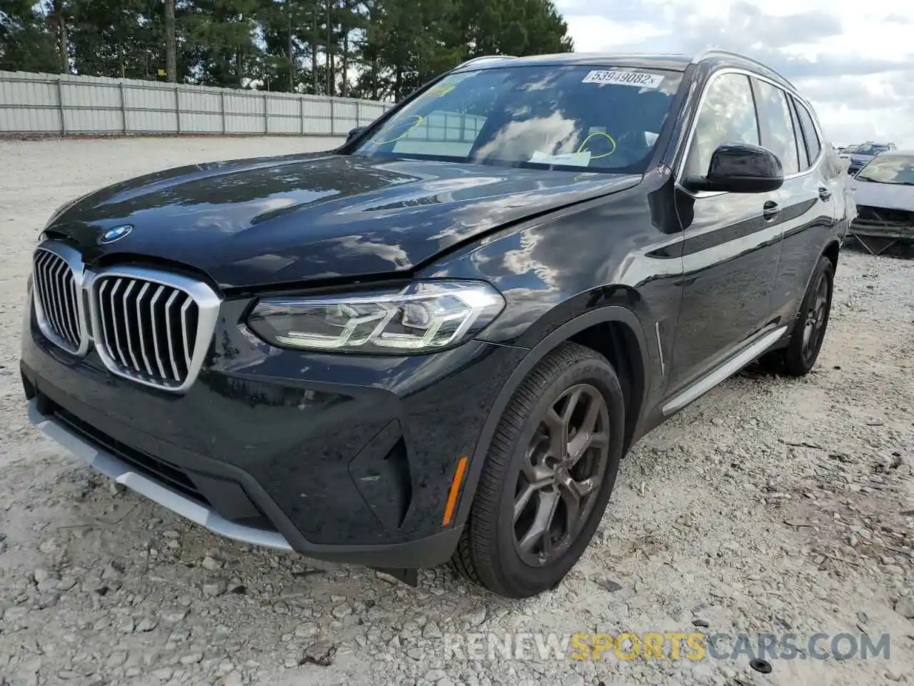 2 Фотография поврежденного автомобиля 5UX43DP08N9J67164 BMW X3 2022