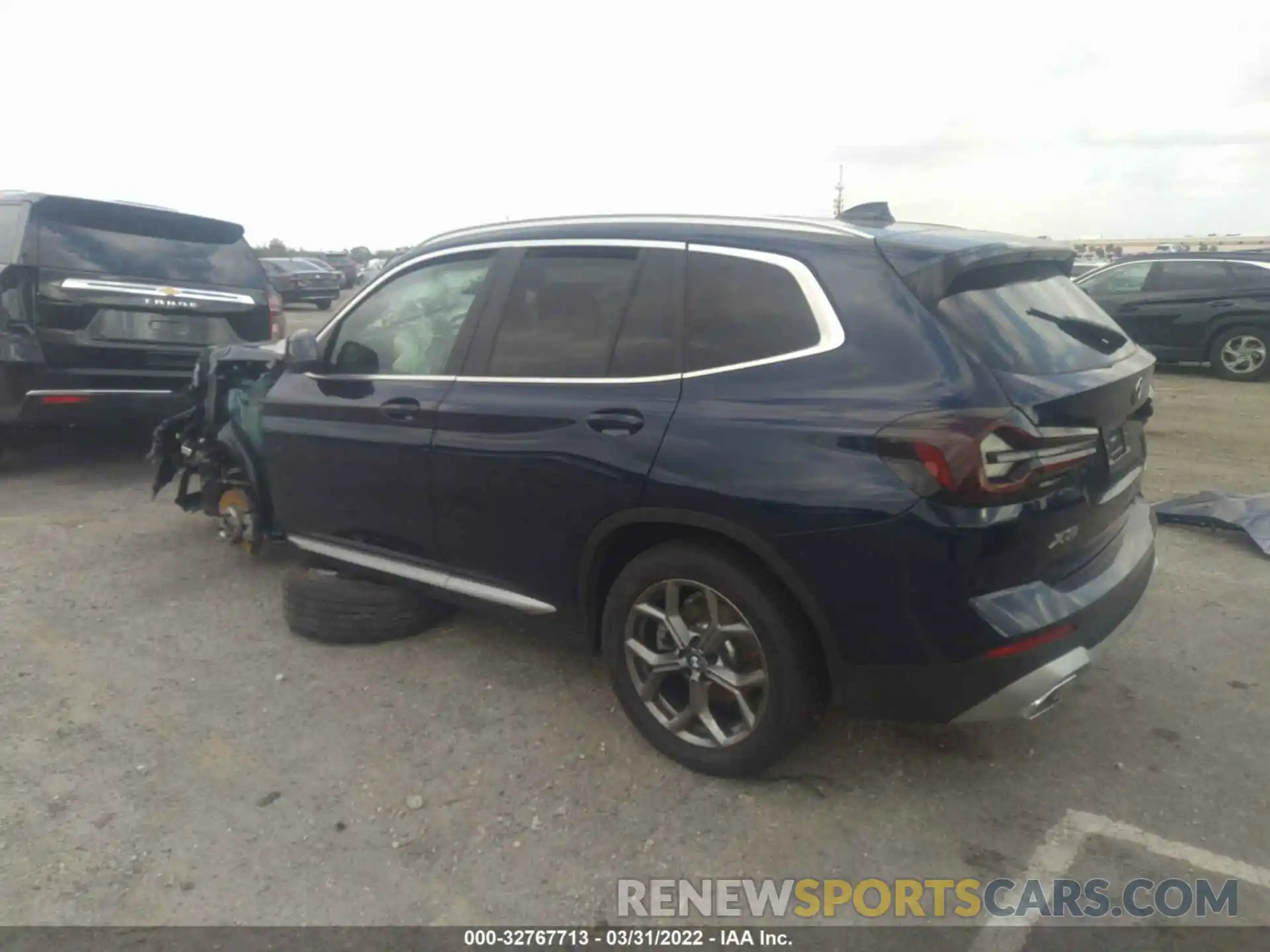 3 Фотография поврежденного автомобиля 5UX43DP08N9K35852 BMW X3 2022