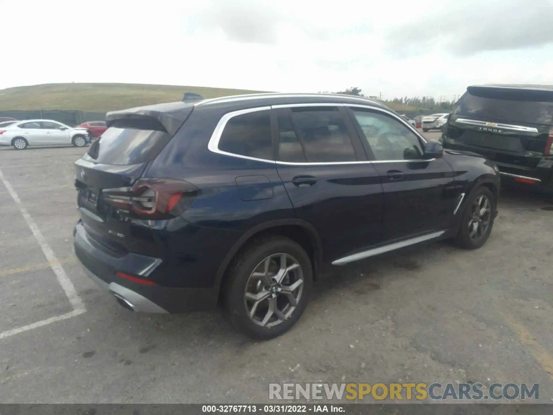 4 Фотография поврежденного автомобиля 5UX43DP08N9K35852 BMW X3 2022