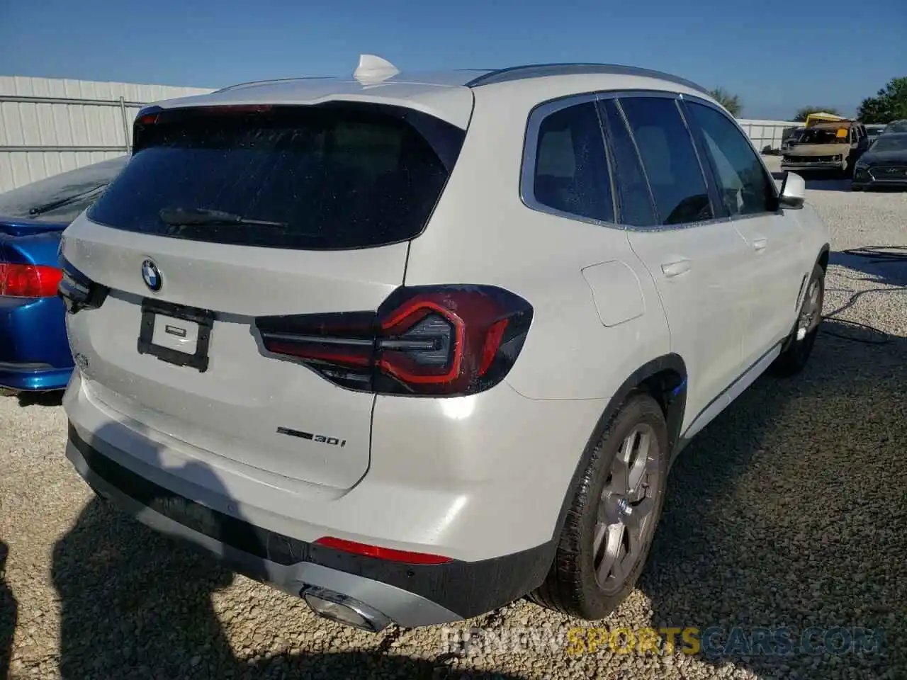 4 Фотография поврежденного автомобиля 5UX43DP09N9J95068 BMW X3 2022