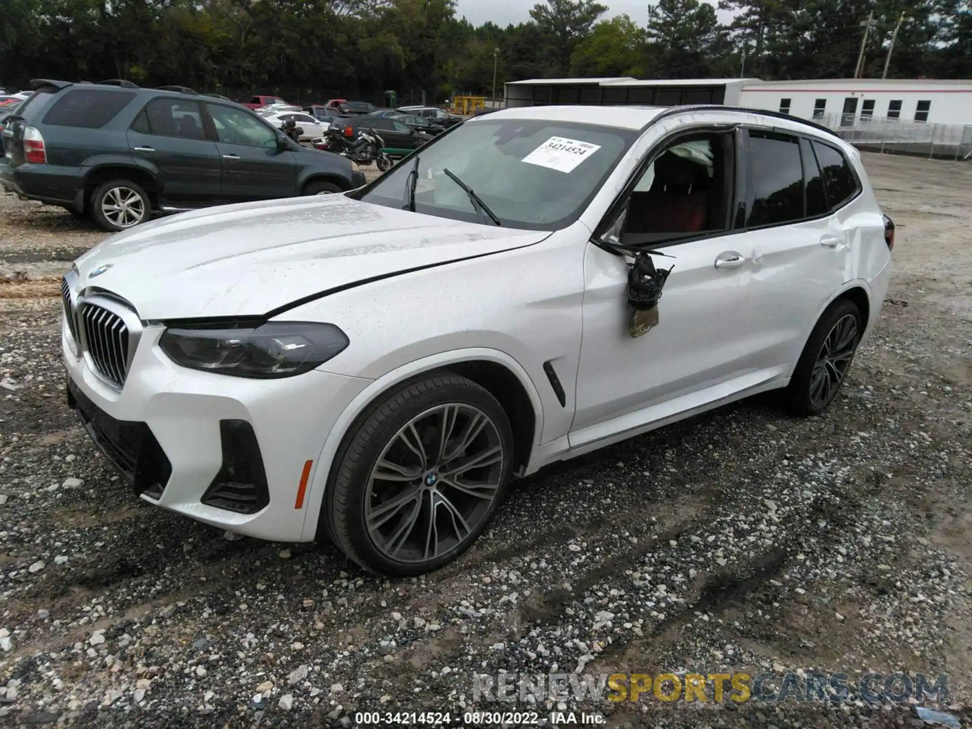 2 Photograph of a damaged car 5UX43DP0XN9K76158 BMW X3 2022