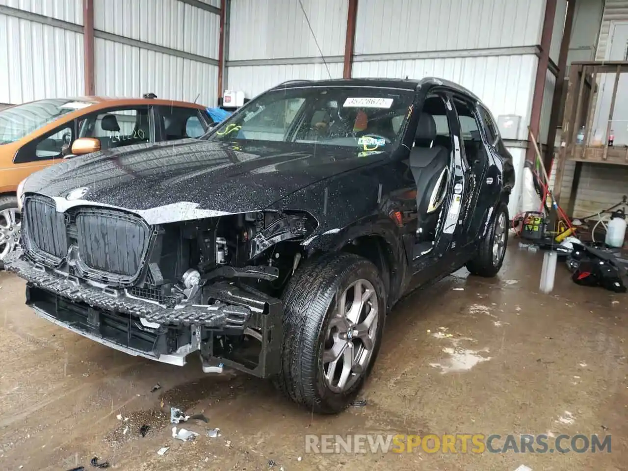 2 Photograph of a damaged car 5UX53DP00N9J26161 BMW X3 2022