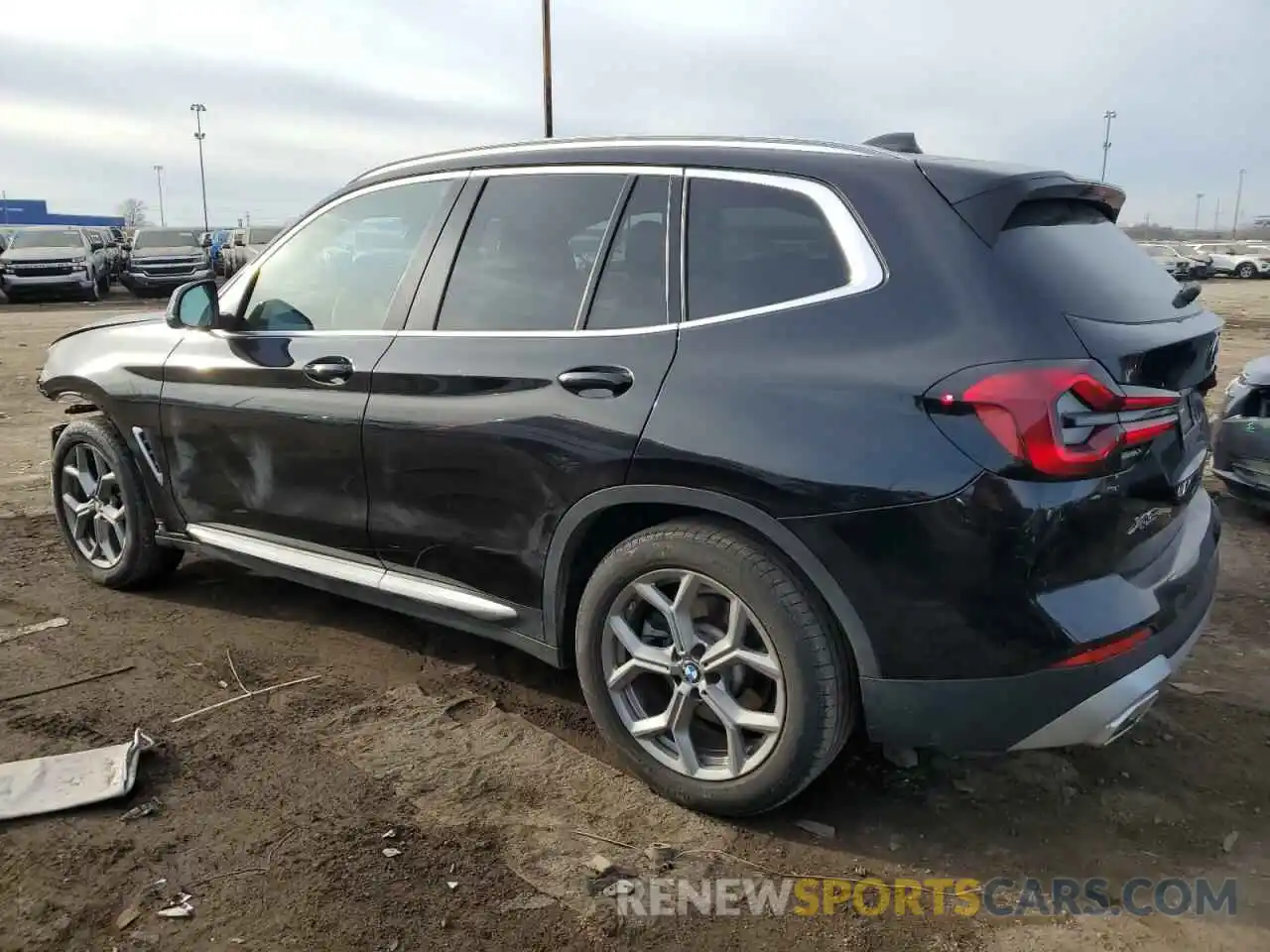 2 Photograph of a damaged car 5UX53DP01N9J44748 BMW X3 2022