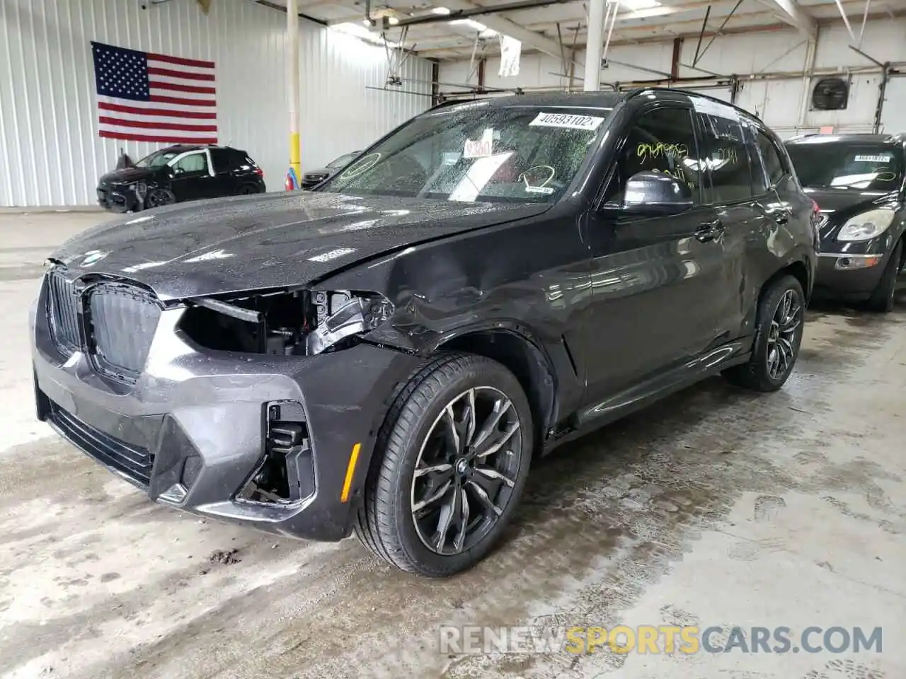 2 Photograph of a damaged car 5UX53DP01N9K84217 BMW X3 2022