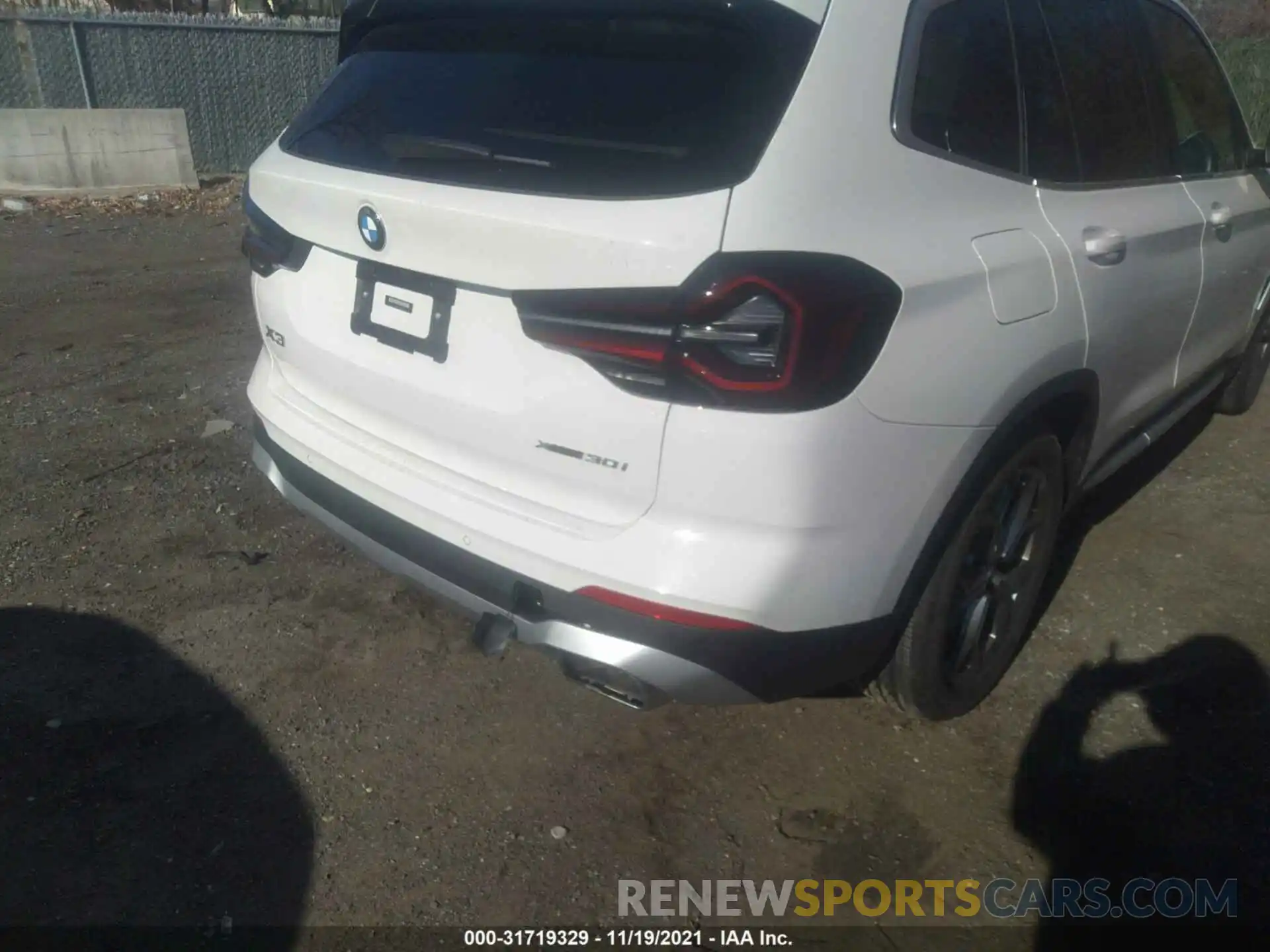 6 Фотография поврежденного автомобиля 5UX53DP03N9J02095 BMW X3 2022