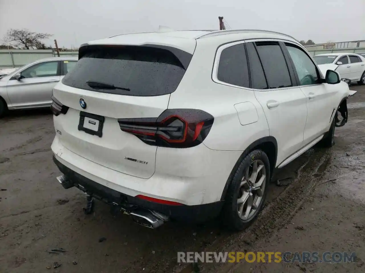 4 Фотография поврежденного автомобиля 5UX53DP03N9K12368 BMW X3 2022