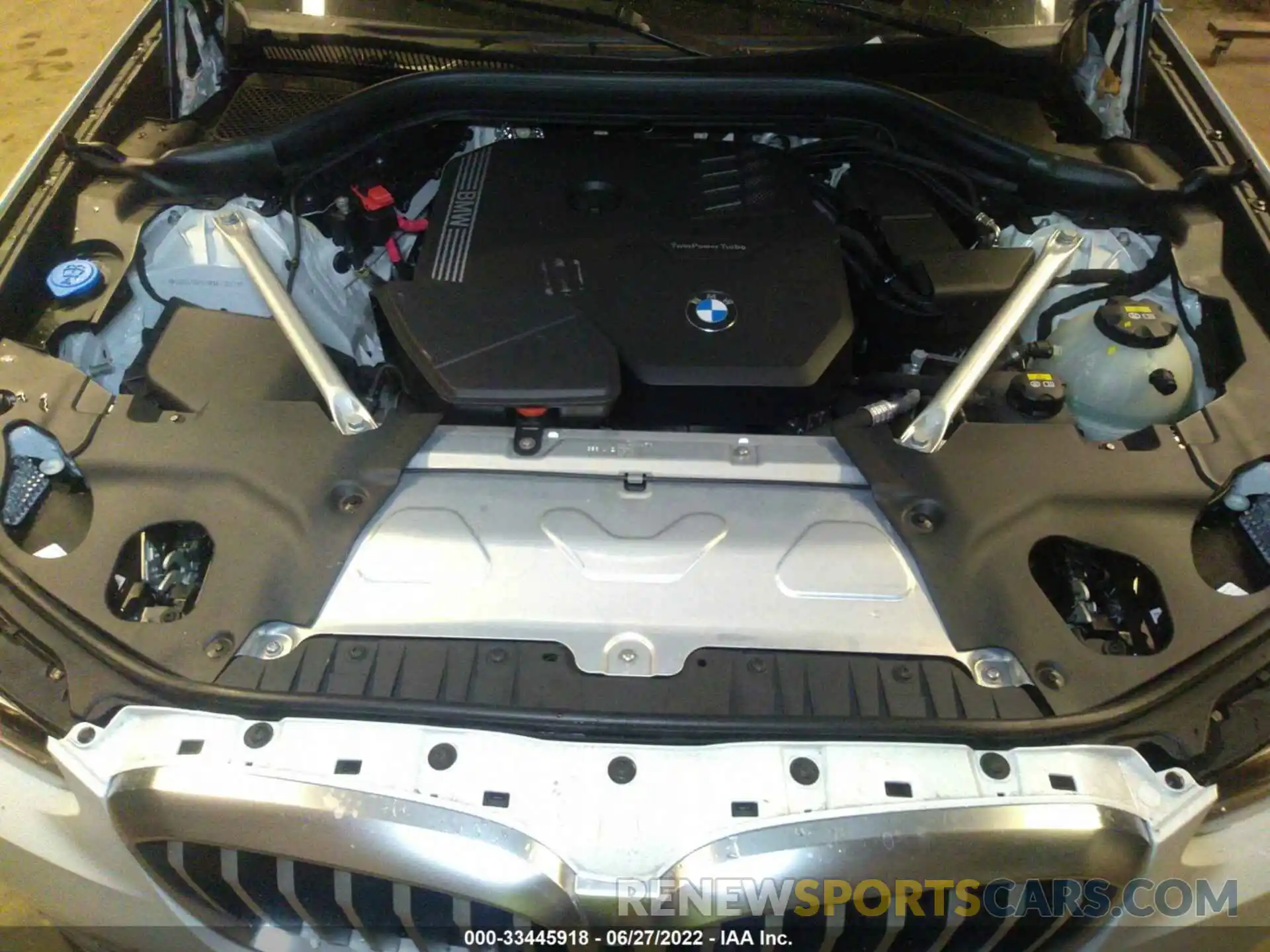 10 Фотография поврежденного автомобиля 5UX53DP03N9K21037 BMW X3 2022