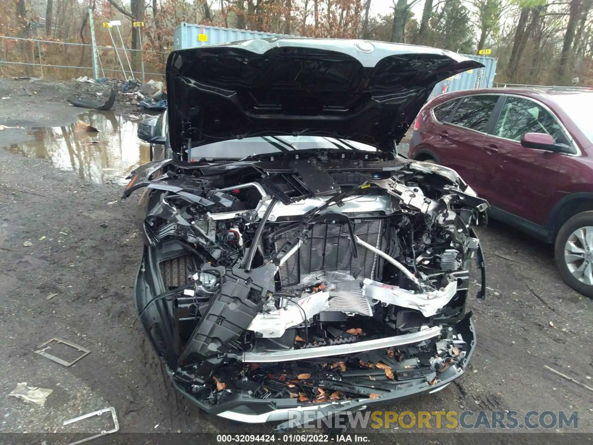 6 Фотография поврежденного автомобиля 5UX53DP04N9J81163 BMW X3 2022