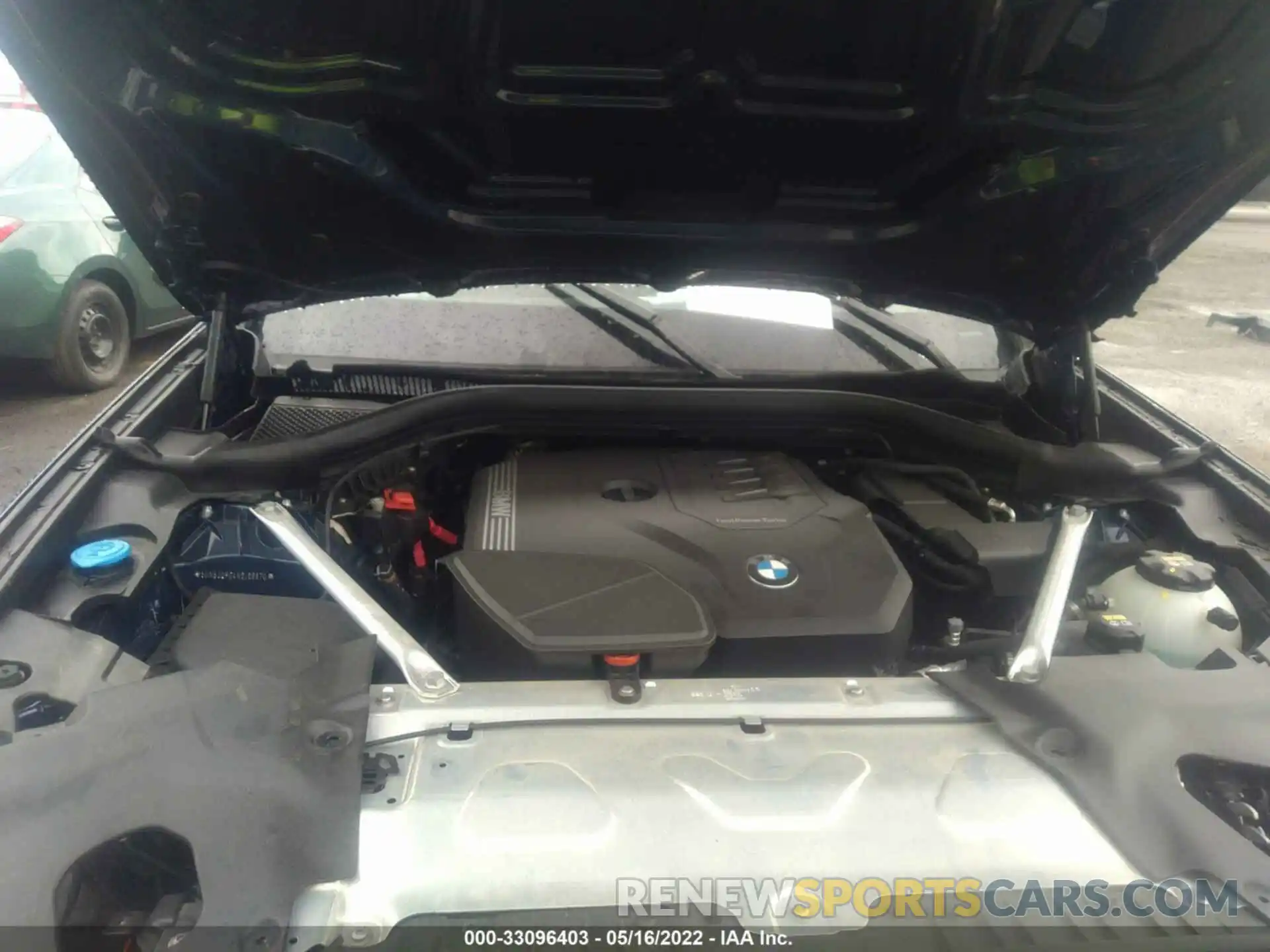 10 Фотография поврежденного автомобиля 5UX53DP04N9J98870 BMW X3 2022