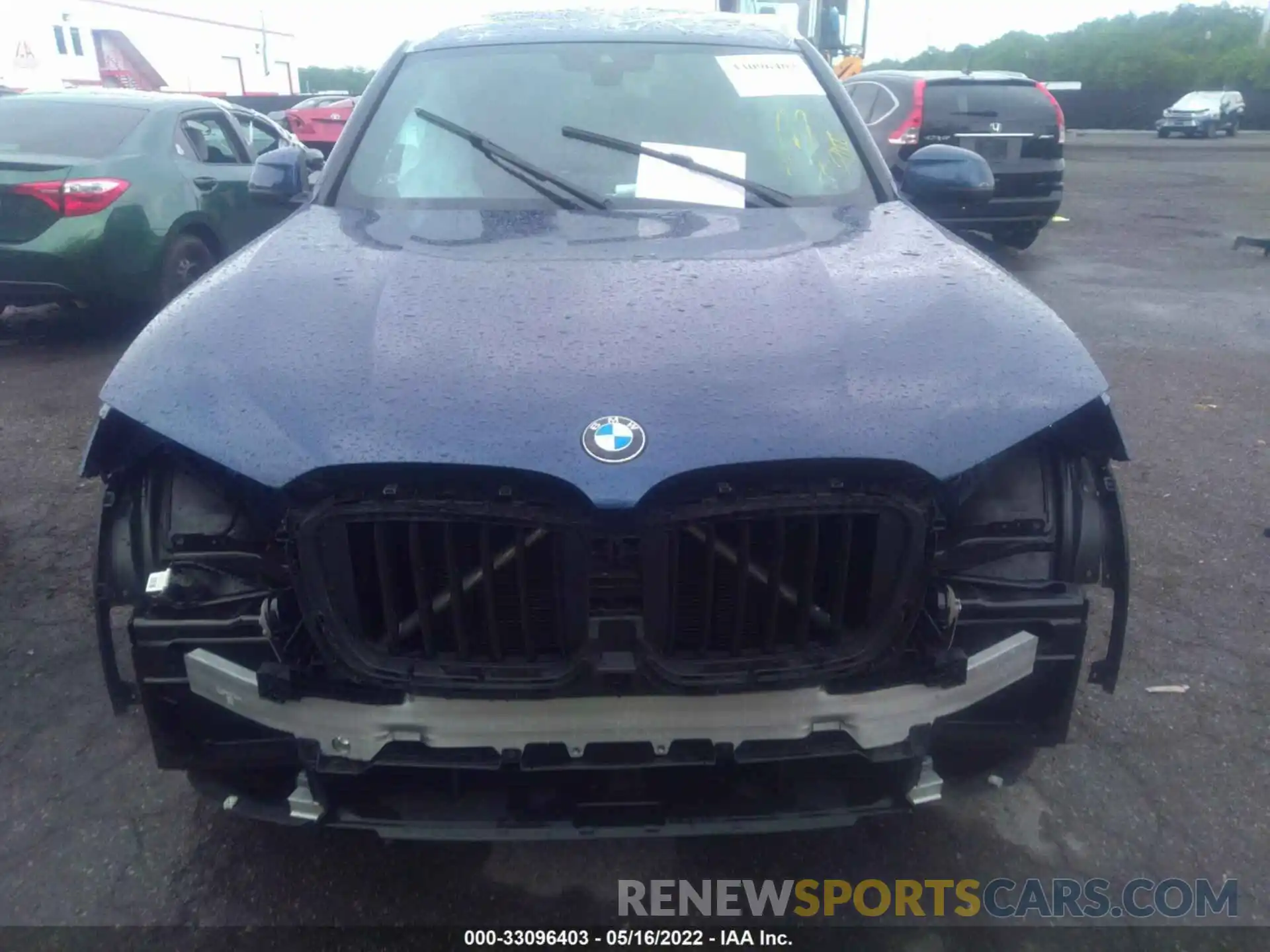 6 Photograph of a damaged car 5UX53DP04N9J98870 BMW X3 2022