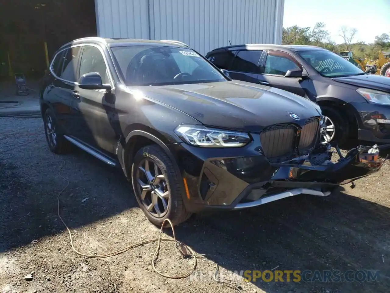 1 Photograph of a damaged car 5UX53DP05N9J78367 BMW X3 2022