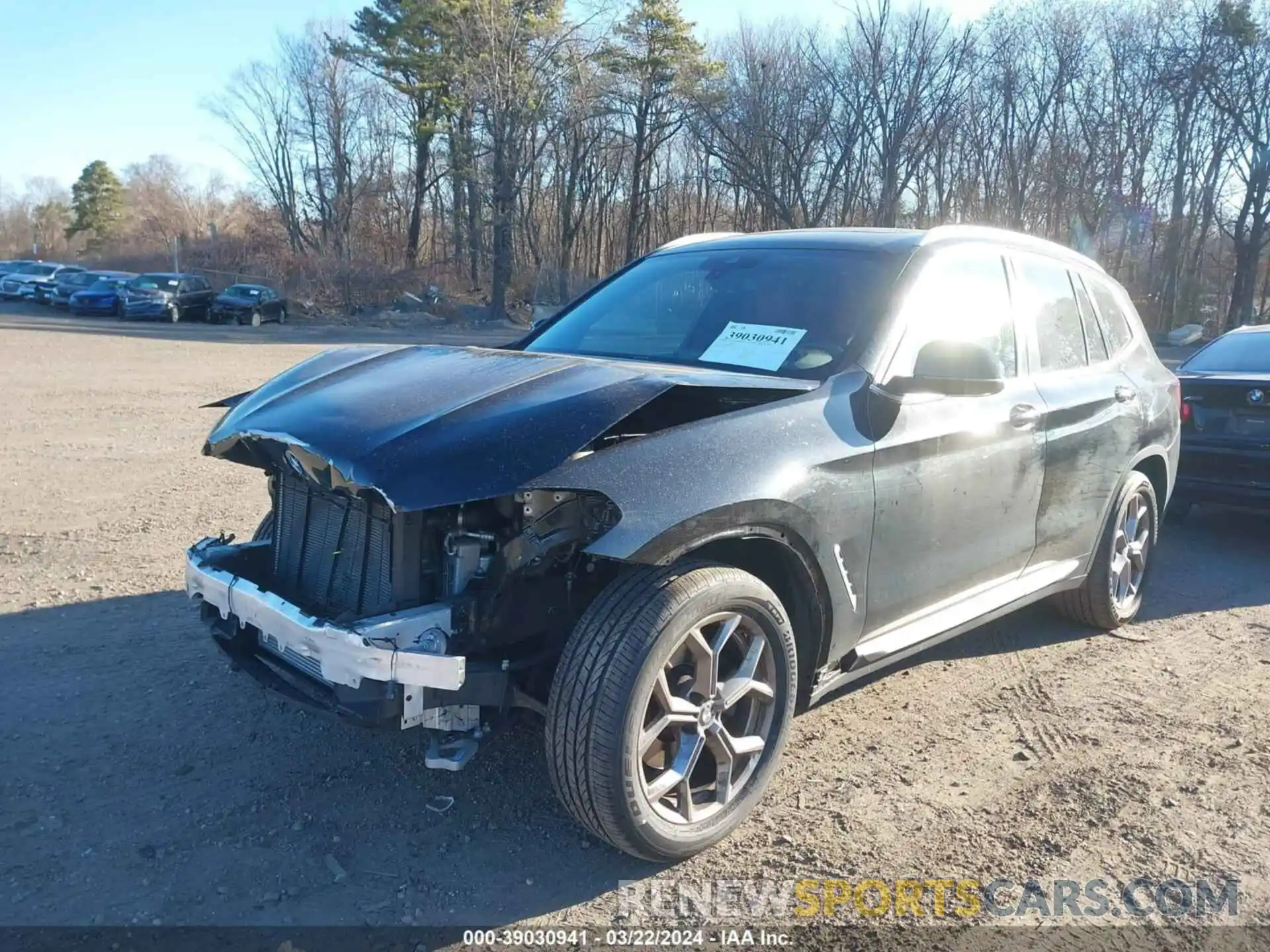 6 Photograph of a damaged car 5UX53DP05N9K46442 BMW X3 2022