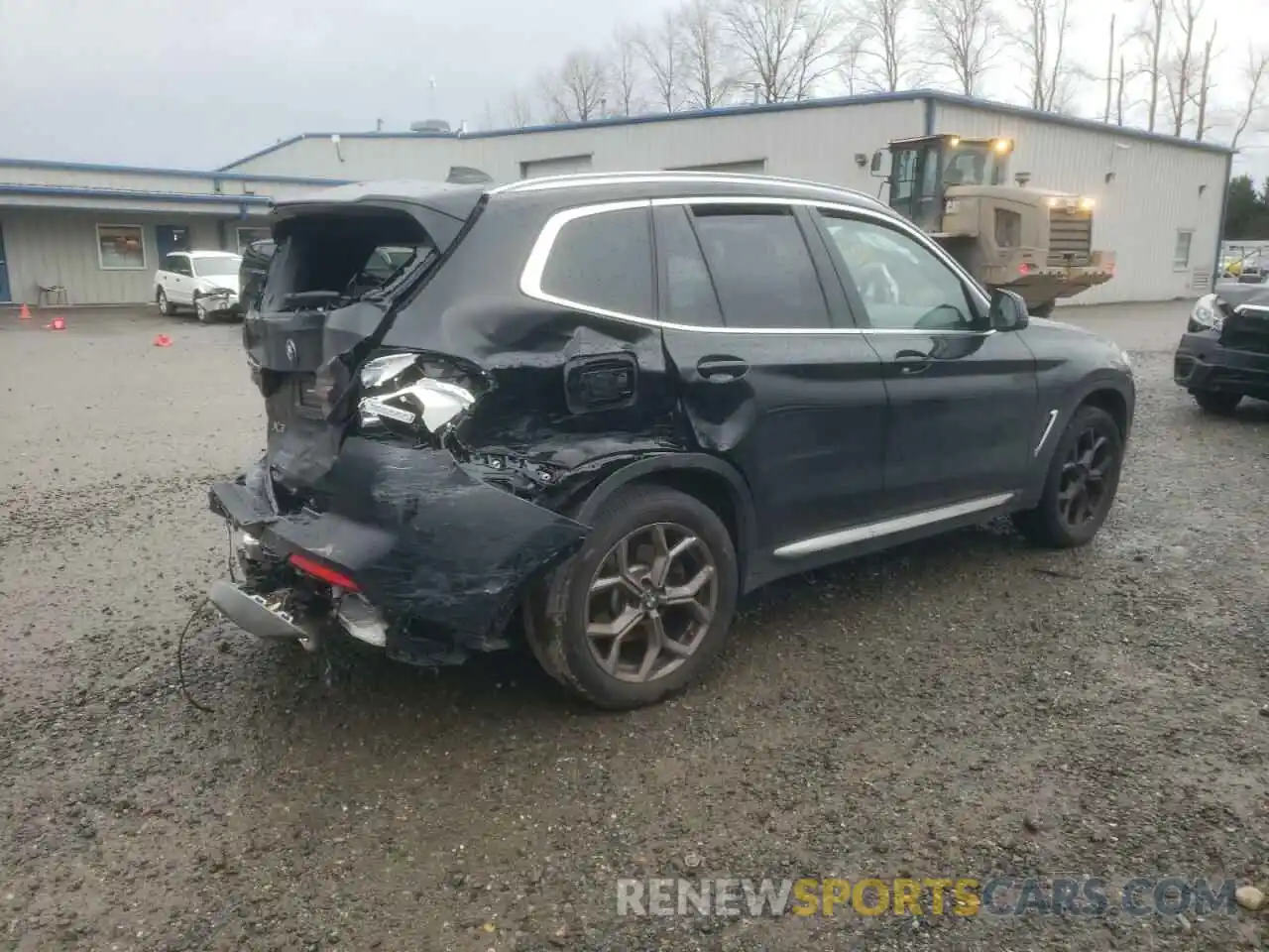 3 Photograph of a damaged car 5UX53DP05N9M87210 BMW X3 2022