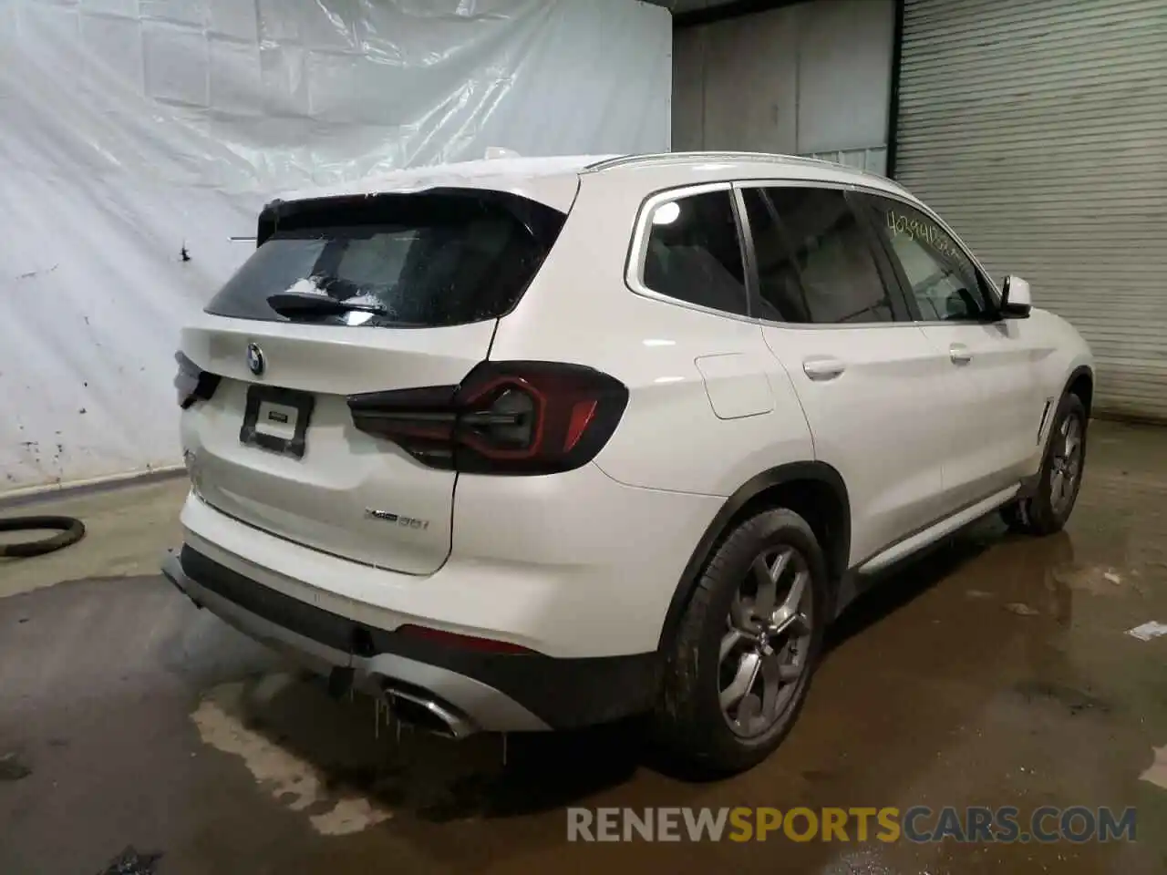 4 Фотография поврежденного автомобиля 5UX53DP06N9J74781 BMW X3 2022