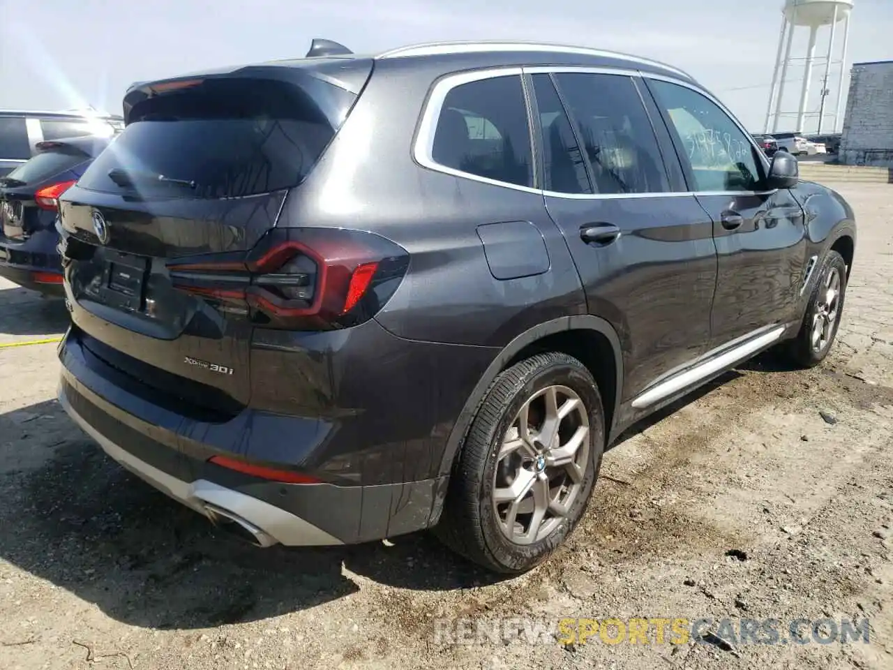 4 Фотография поврежденного автомобиля 5UX53DP07N9J57780 BMW X3 2022