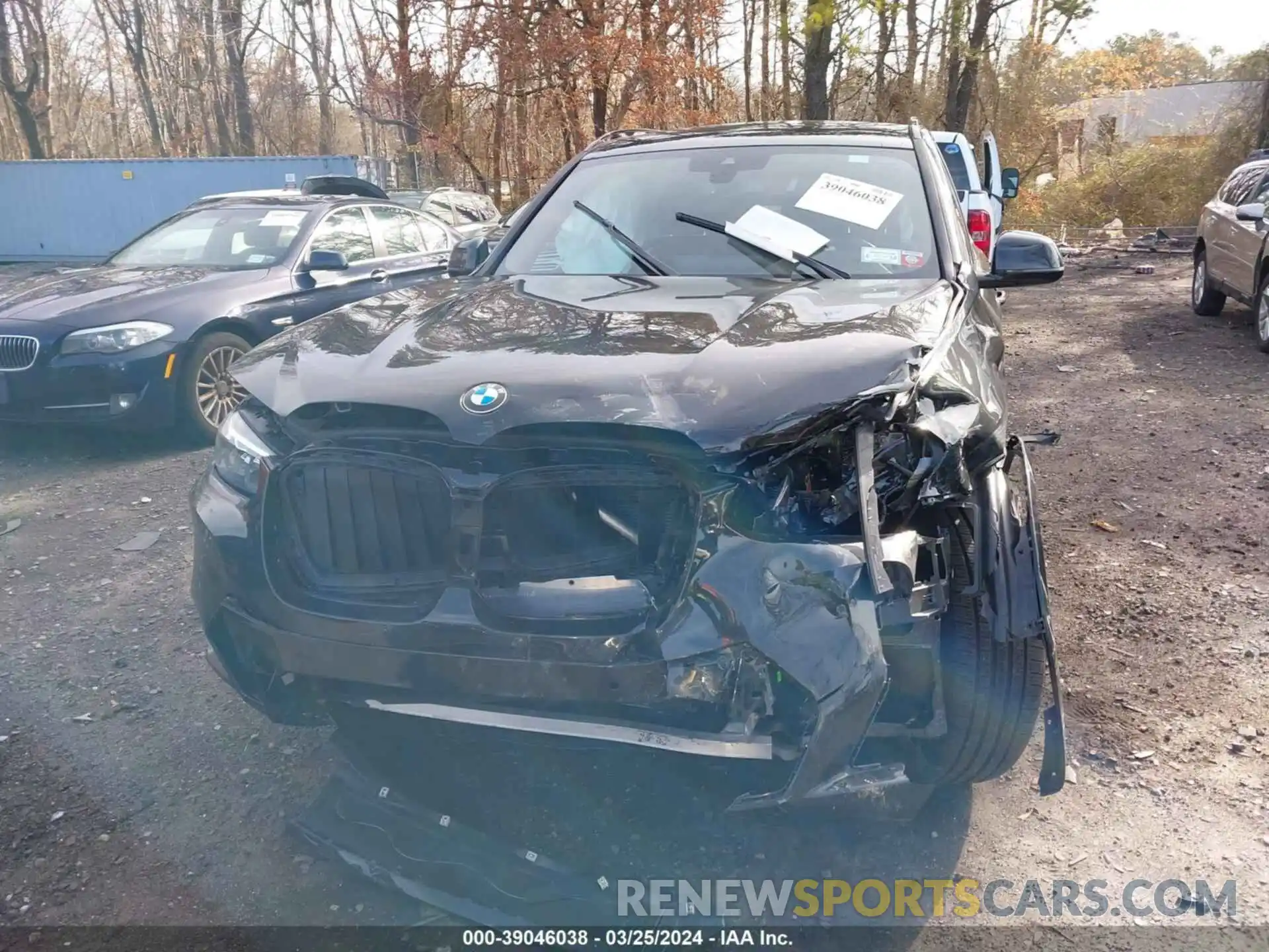 12 Photograph of a damaged car 5UX53DP07N9M75348 BMW X3 2022