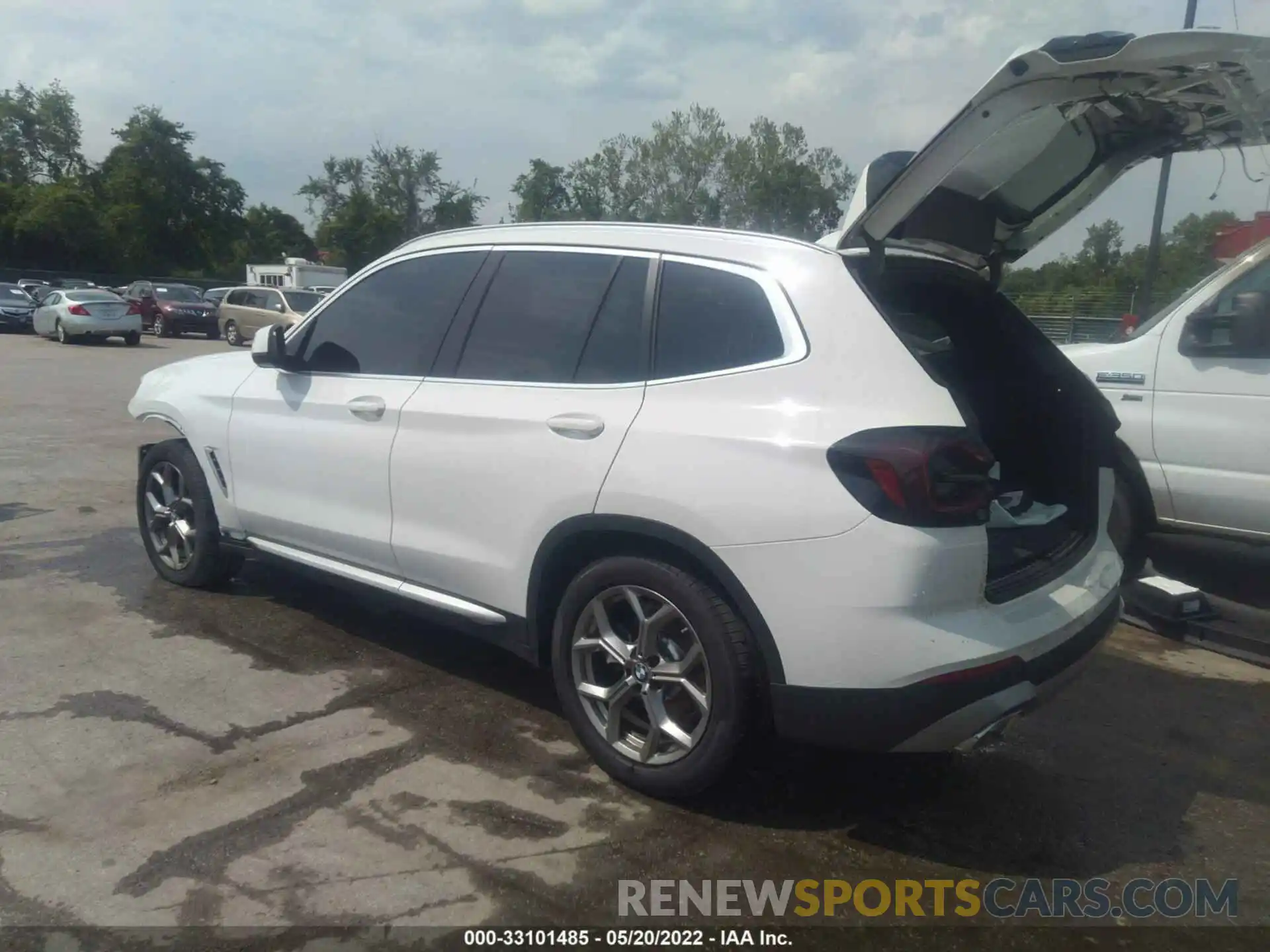 3 Фотография поврежденного автомобиля 5UX53DP08N9K21857 BMW X3 2022