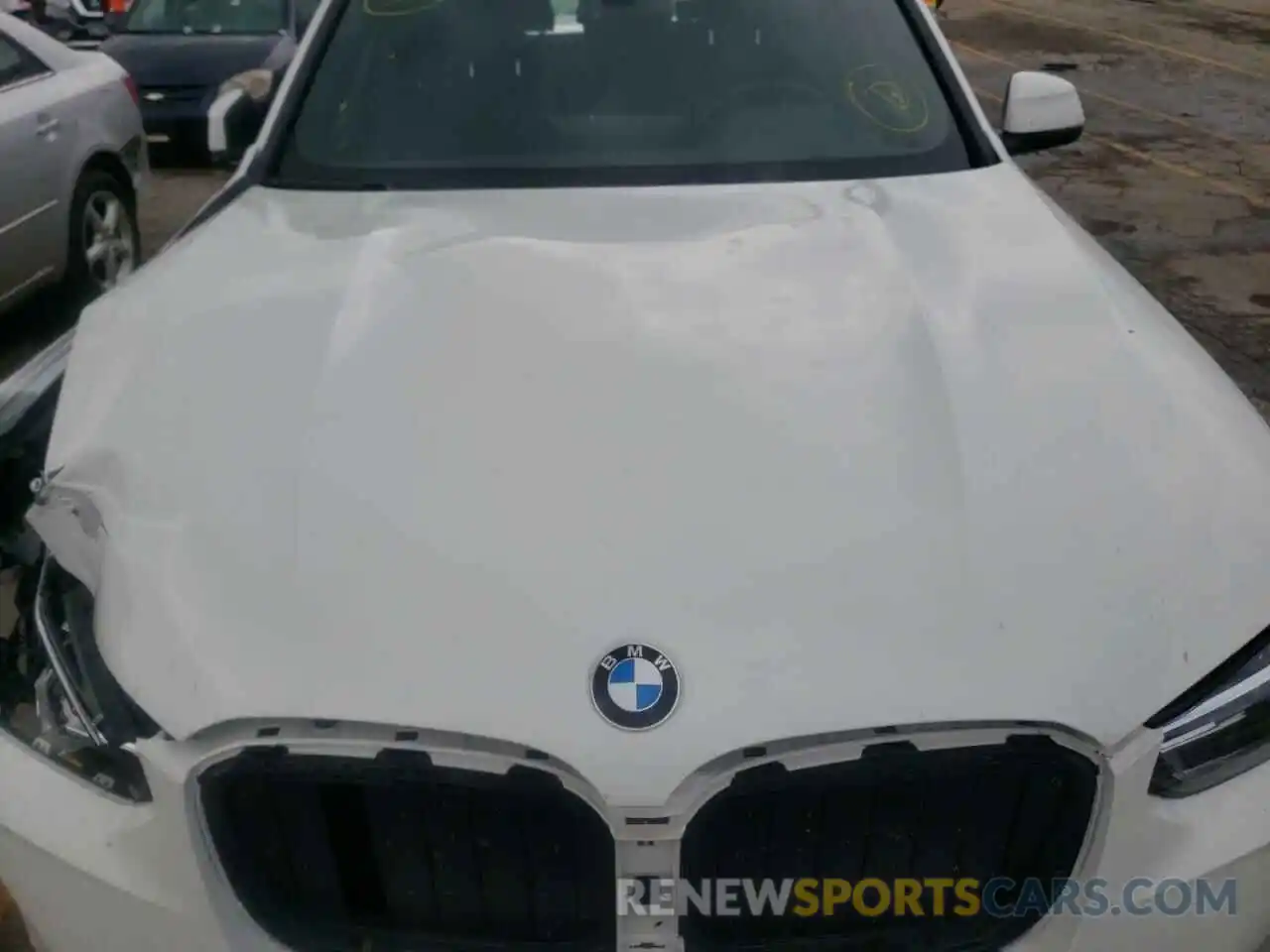 7 Photograph of a damaged car 5UX53DP08N9M67887 BMW X3 2022