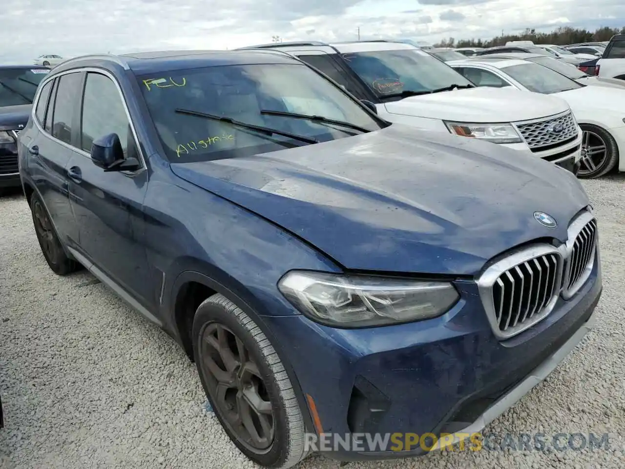 1 Фотография поврежденного автомобиля 5UX53DP09N9J53813 BMW X3 2022