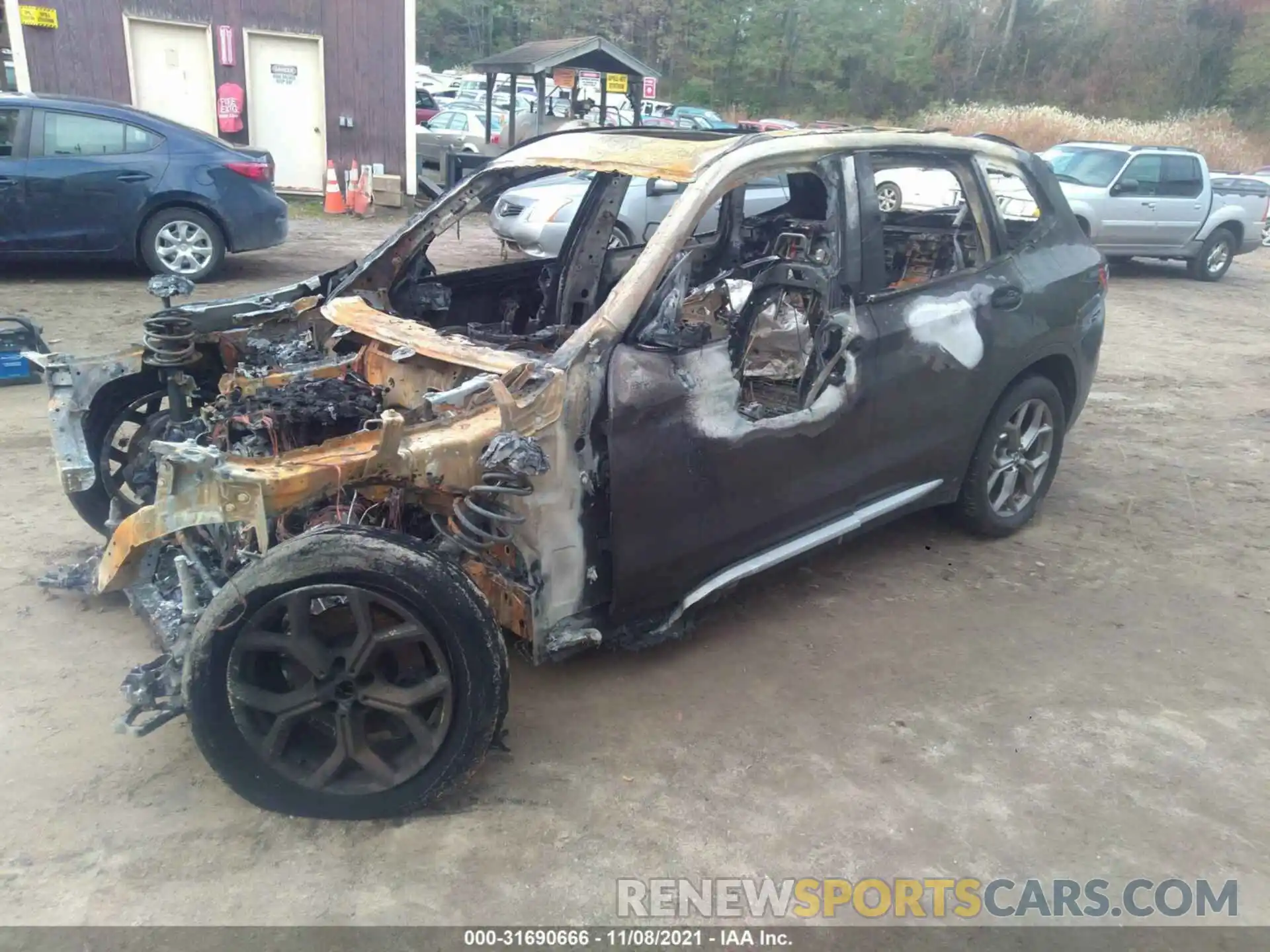 2 Photograph of a damaged car 5UX53DP0XN9J05396 BMW X3 2022