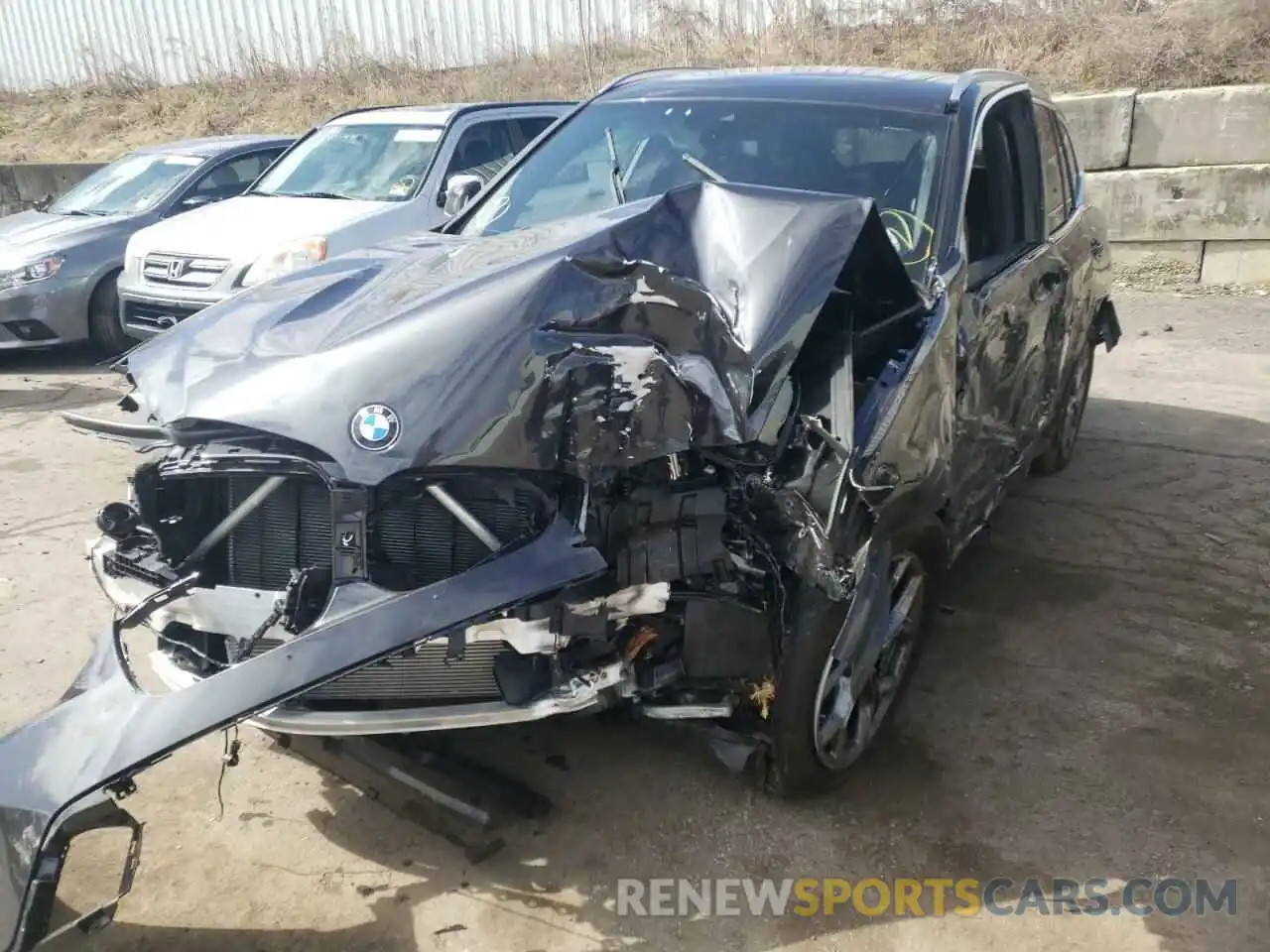 2 Photograph of a damaged car 5UX53DP0XN9J66988 BMW X3 2022