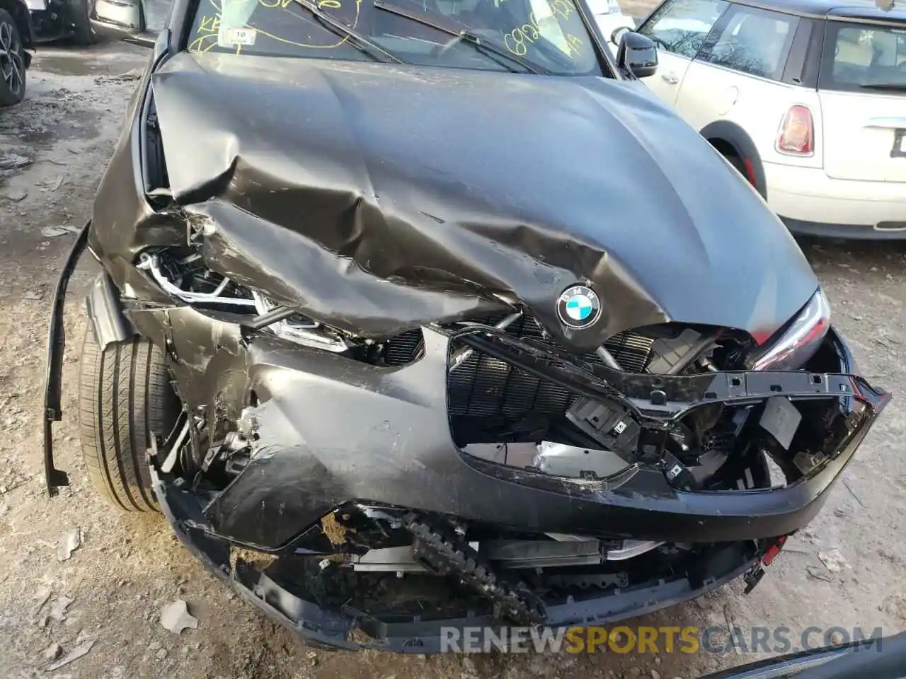 9 Photograph of a damaged car 5UX53DP0XN9J75027 BMW X3 2022