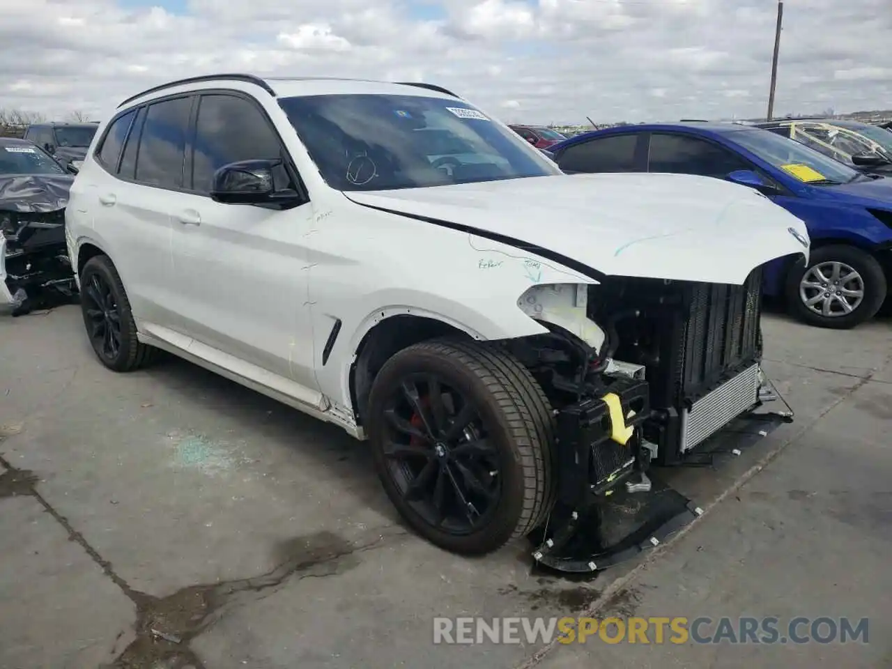 1 Фотография поврежденного автомобиля 5UX83DP01N9K02757 BMW X3 2022