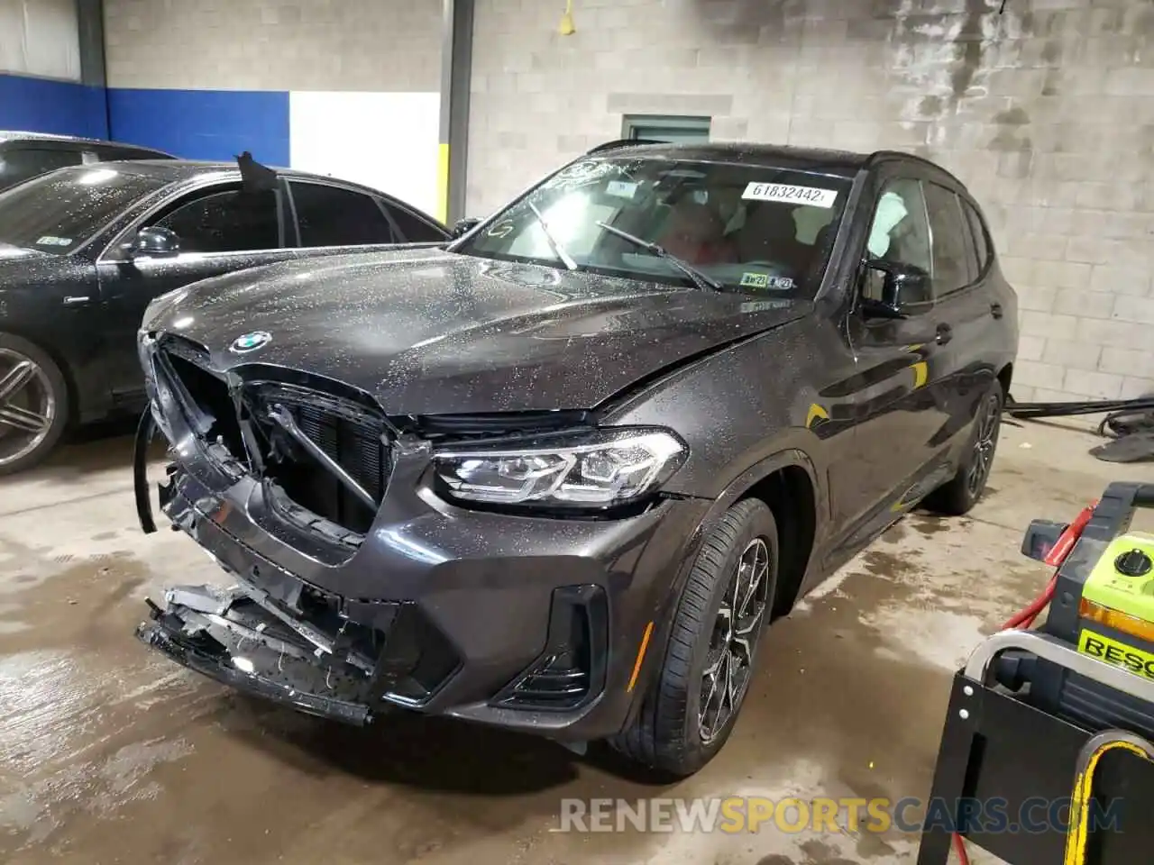 2 Фотография поврежденного автомобиля 5UX83DP02N9L72979 BMW X3 2022