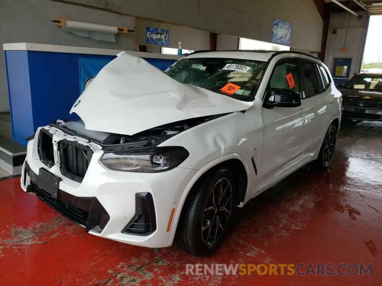 2 Фотография поврежденного автомобиля 5UX83DP04N9J11370 BMW X3 2022