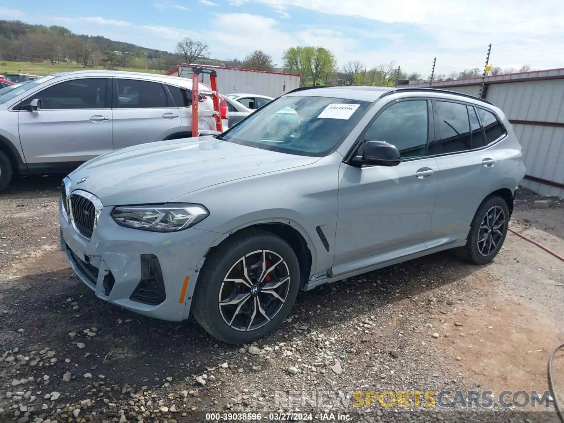 2 Photograph of a damaged car 5UX83DP05N9K58457 BMW X3 2022