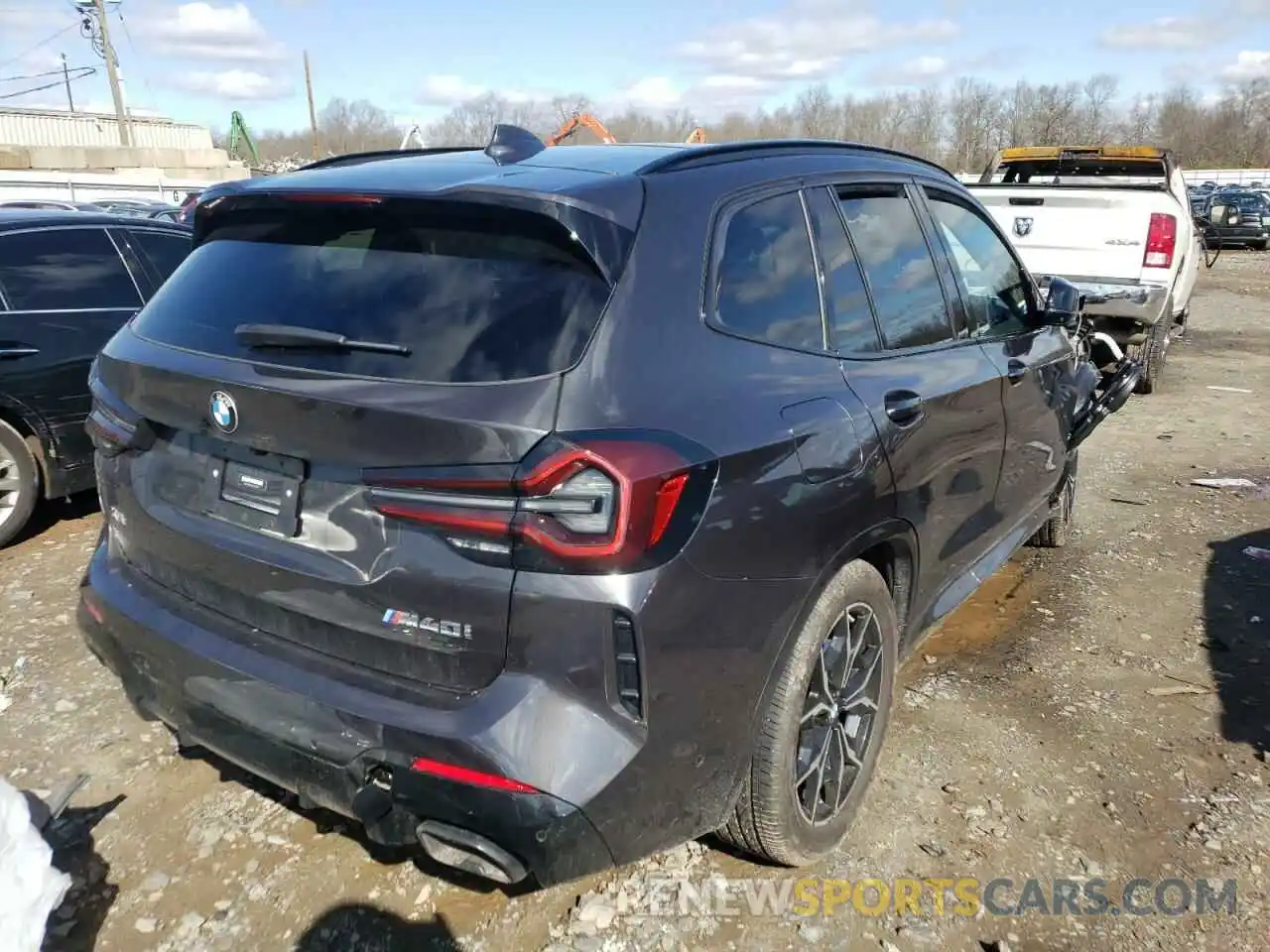 4 Фотография поврежденного автомобиля 5UX83DP09N9K92014 BMW X3 2022