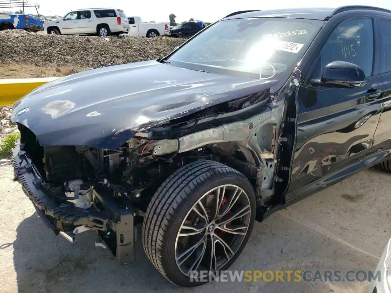 9 Photograph of a damaged car WBX47DP00NN151234 BMW X3 2022