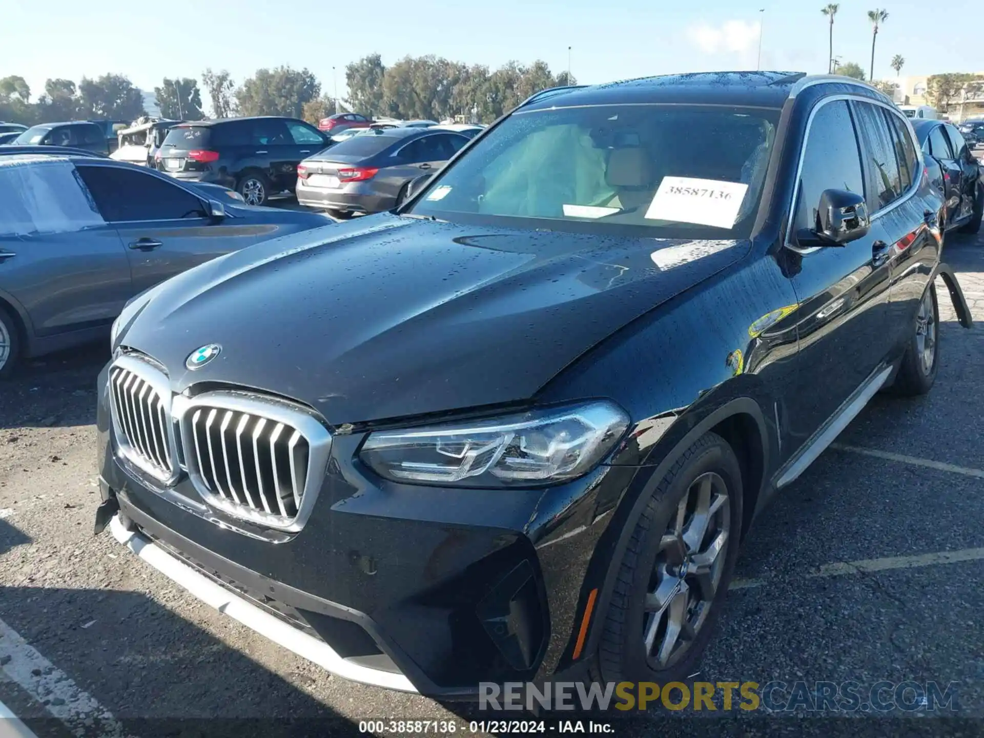 12 Photograph of a damaged car WBX47DP02NN186938 BMW X3 2022