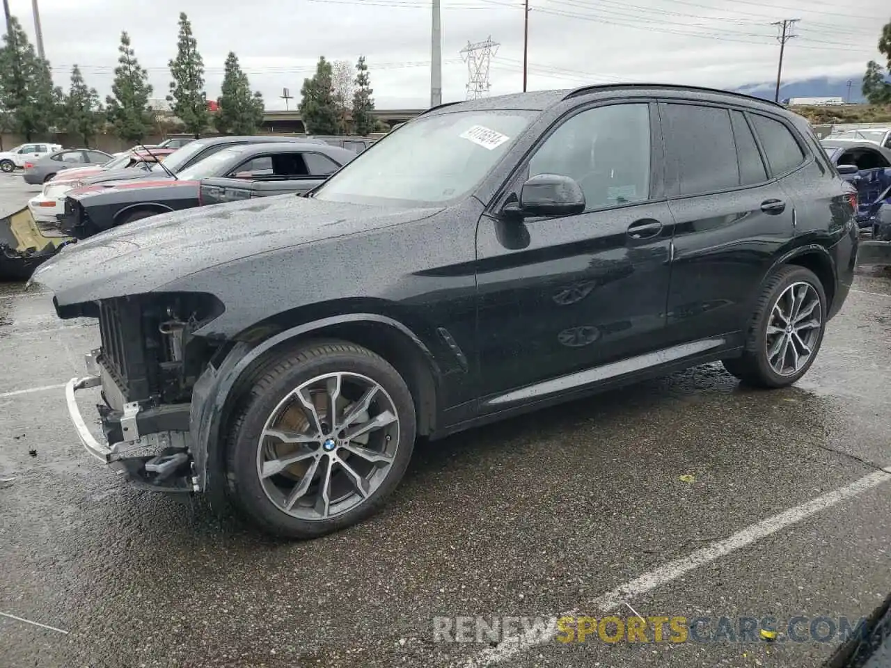 1 Photograph of a damaged car WBX47DP0XNN186282 BMW X3 2022