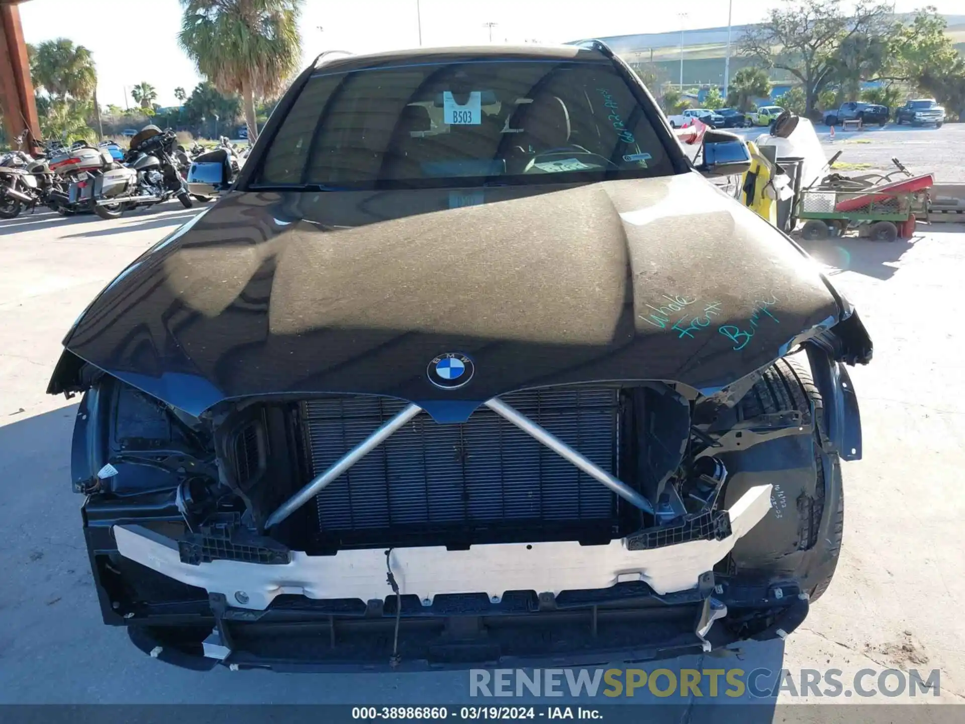 12 Photograph of a damaged car WBX57DP02NN175488 BMW X3 2022