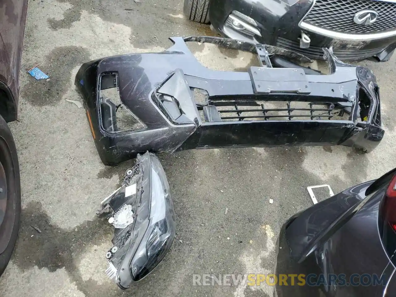 13 Photograph of a damaged car 5UX43DP00P9P84593 BMW X3 2023