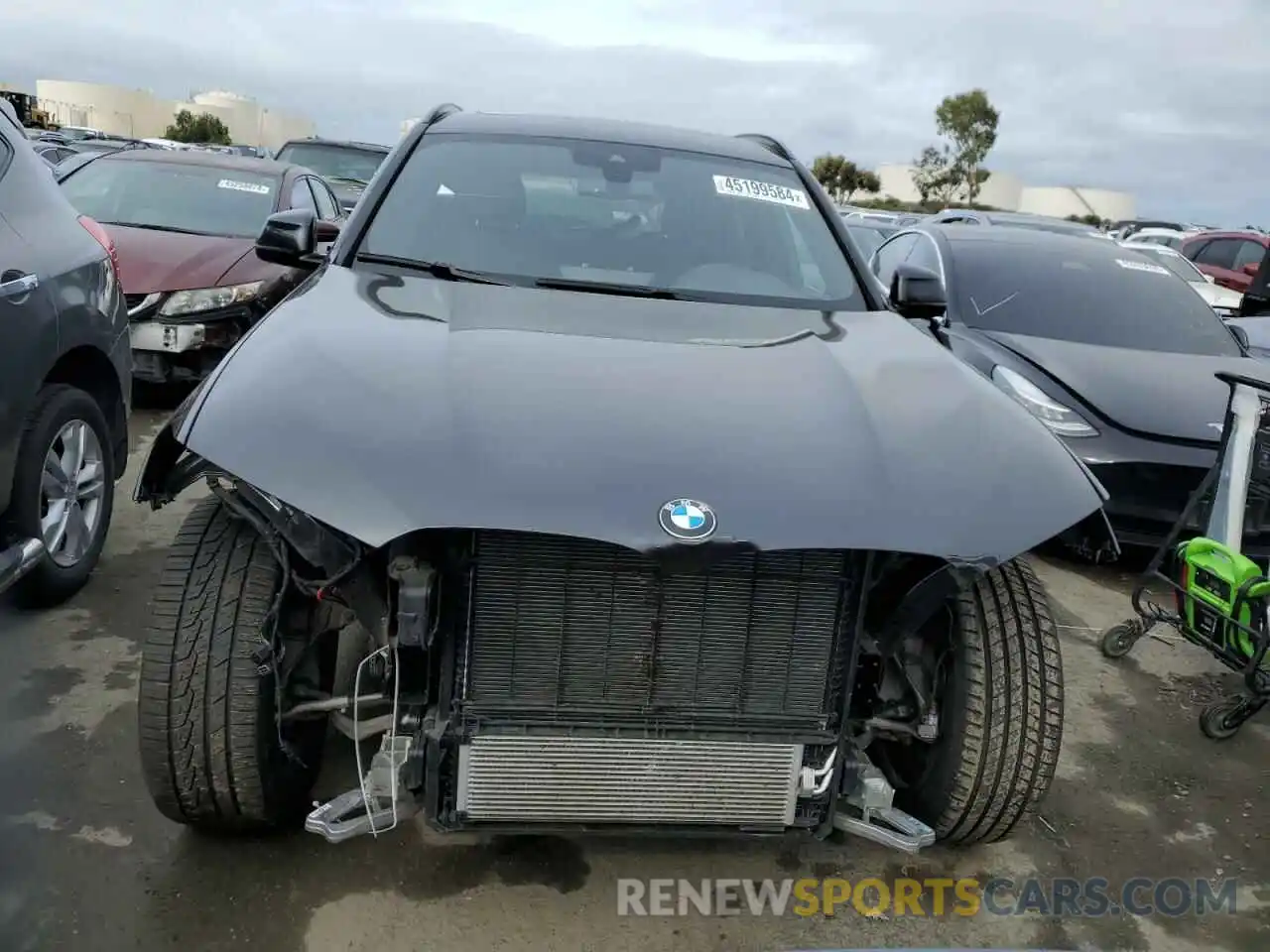 5 Фотография поврежденного автомобиля 5UX43DP00P9P84593 BMW X3 2023