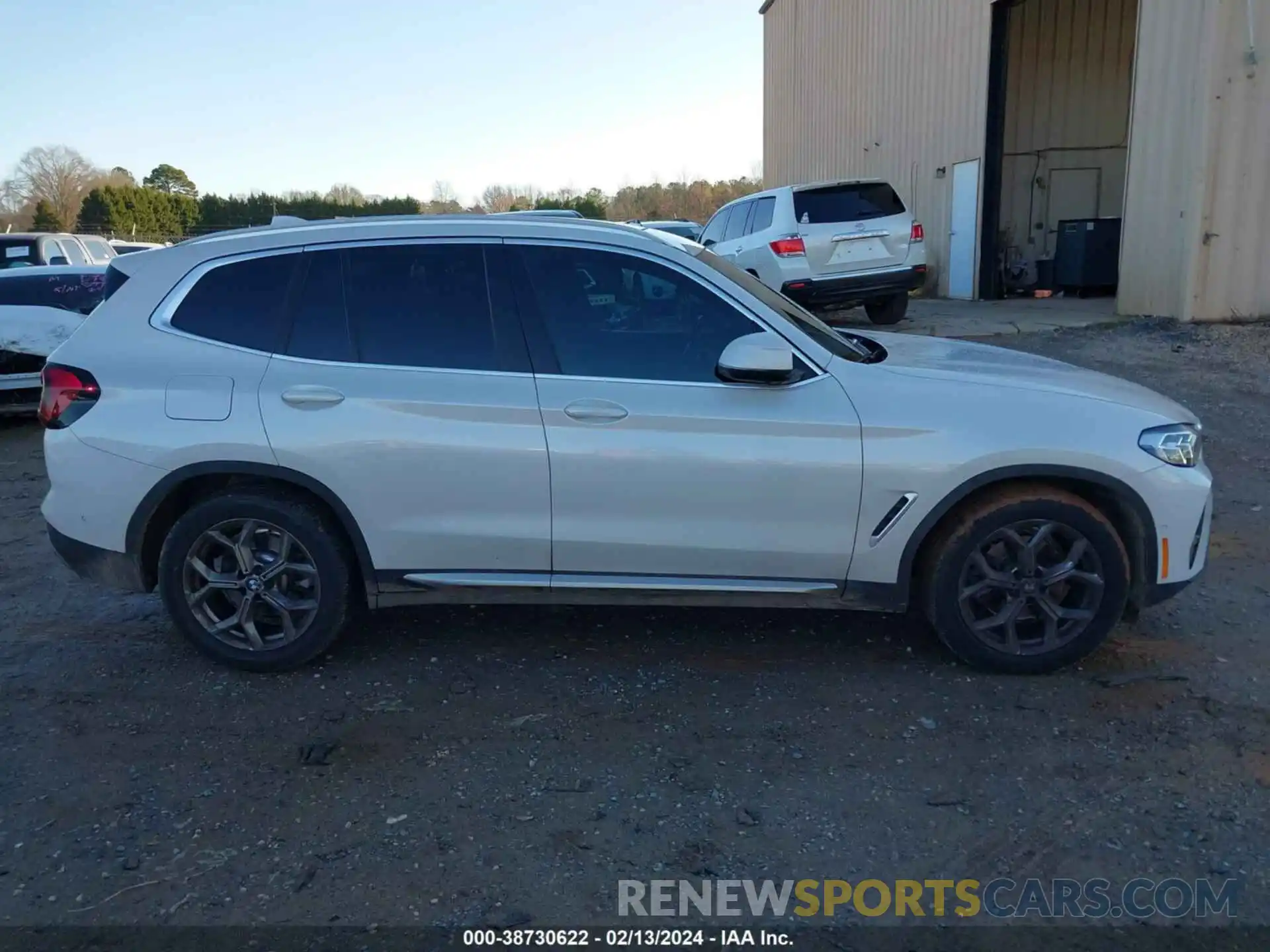 13 Photograph of a damaged car 5UX53DP01P9P05954 BMW X3 2023