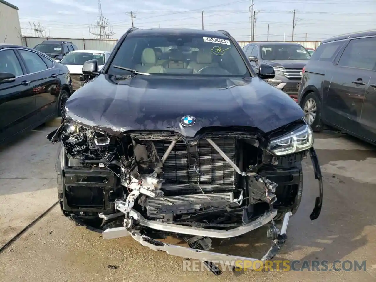 5 Фотография поврежденного автомобиля 5UX53DP03P9N51229 BMW X3 2023