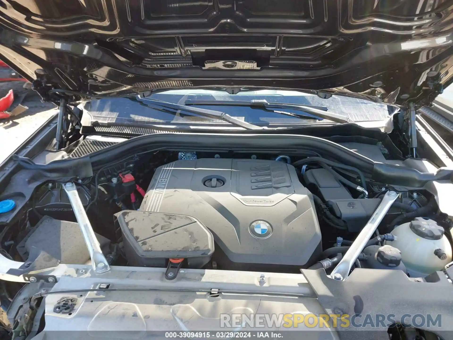 10 Фотография поврежденного автомобиля 5UX53DP04P9T28519 BMW X3 2023