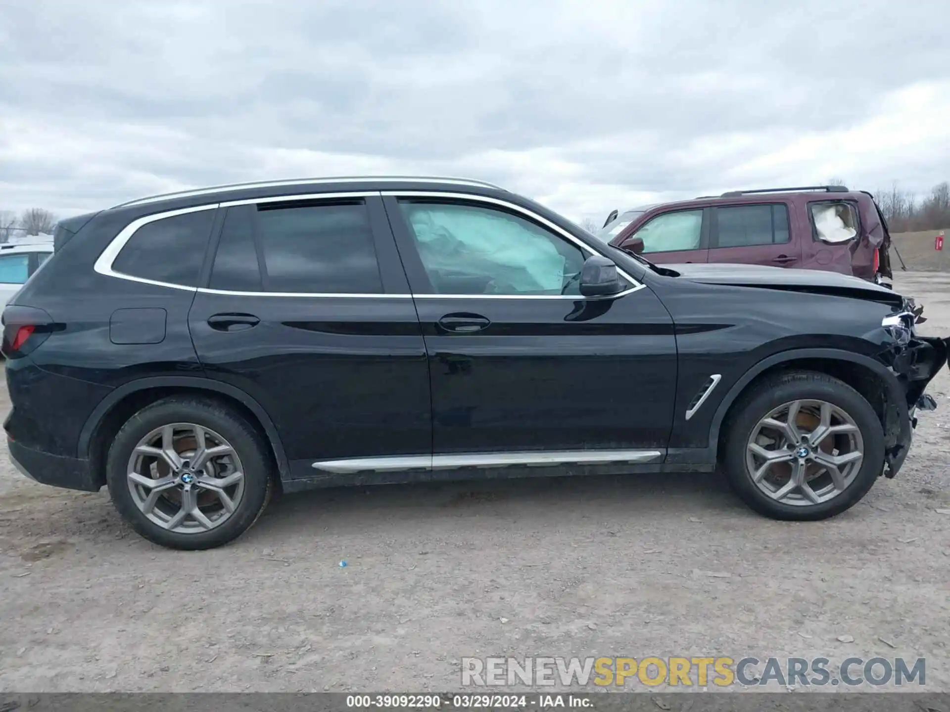 12 Фотография поврежденного автомобиля 5UX53DP05P9R05221 BMW X3 2023