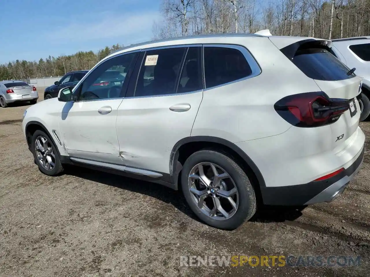 2 Photograph of a damaged car 5UX53DP07P9R86223 BMW X3 2023