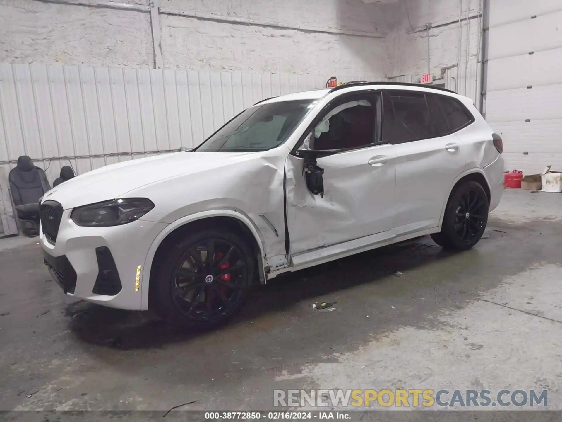 2 Фотография поврежденного автомобиля 5UX83DP08P9P13059 BMW X3 2023