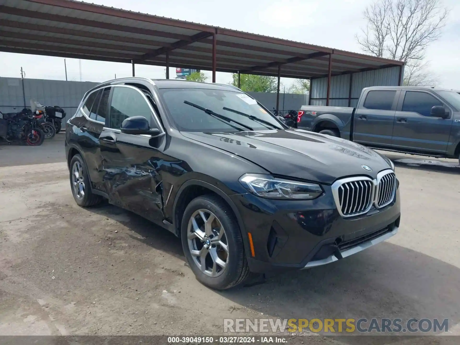 1 Фотография поврежденного автомобиля 5UX43DP01R9V02030 BMW X3 2024