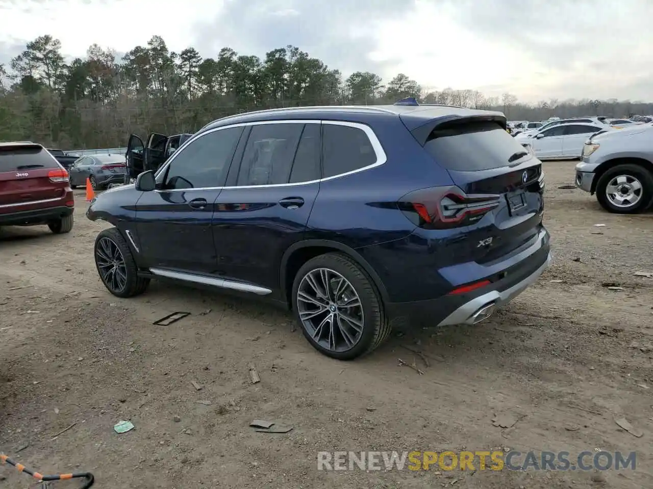 2 Photograph of a damaged car 5UX43DP0XR9U81193 BMW X3 2024