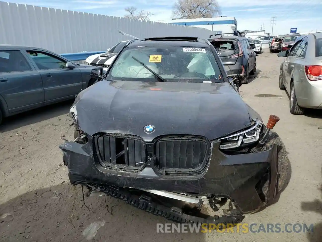 5 Фотография поврежденного автомобиля 5UX53DP07R9U23496 BMW X3 2024